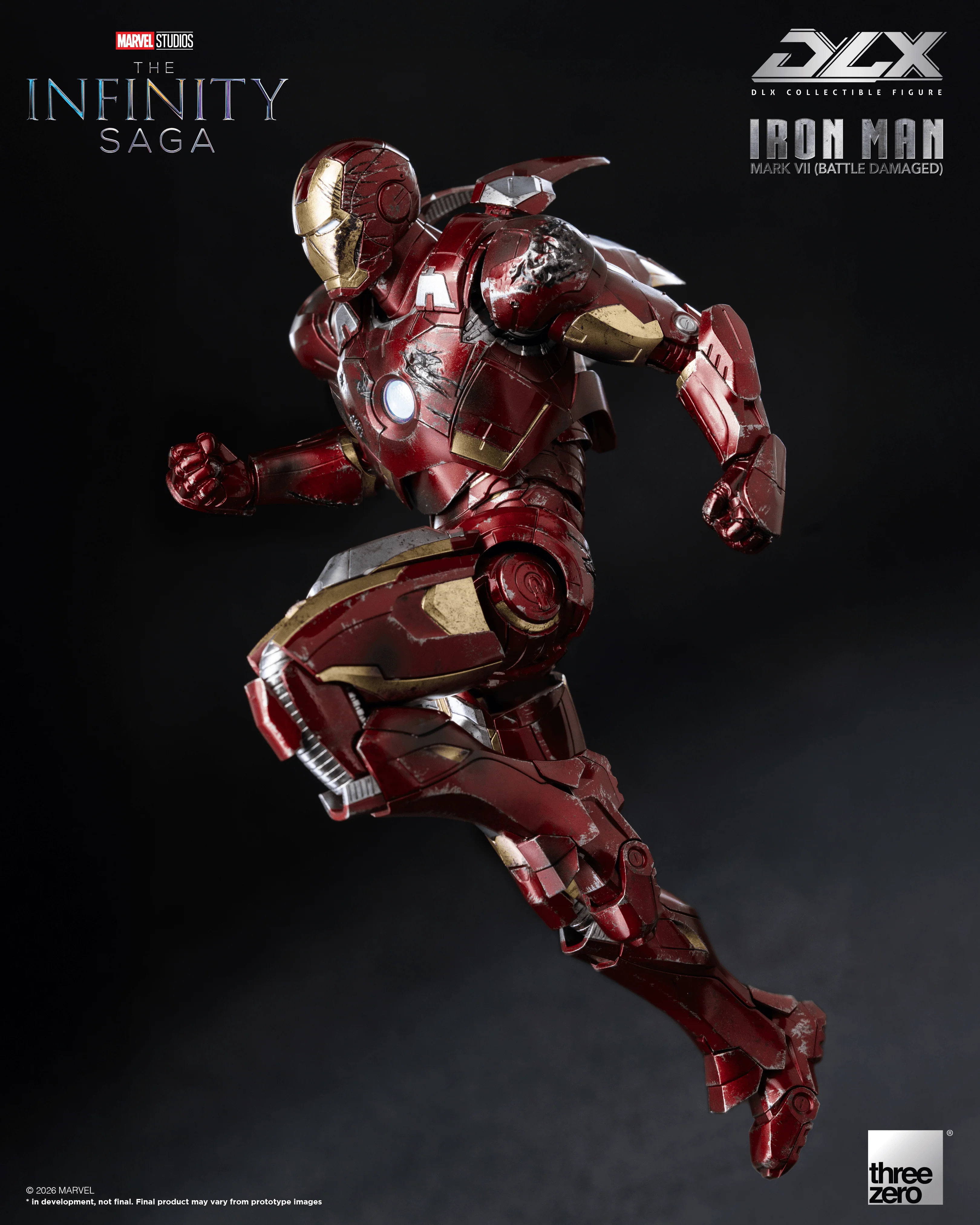 DLX Iron Man Mark 7 (Battle Damaged) - Image 8