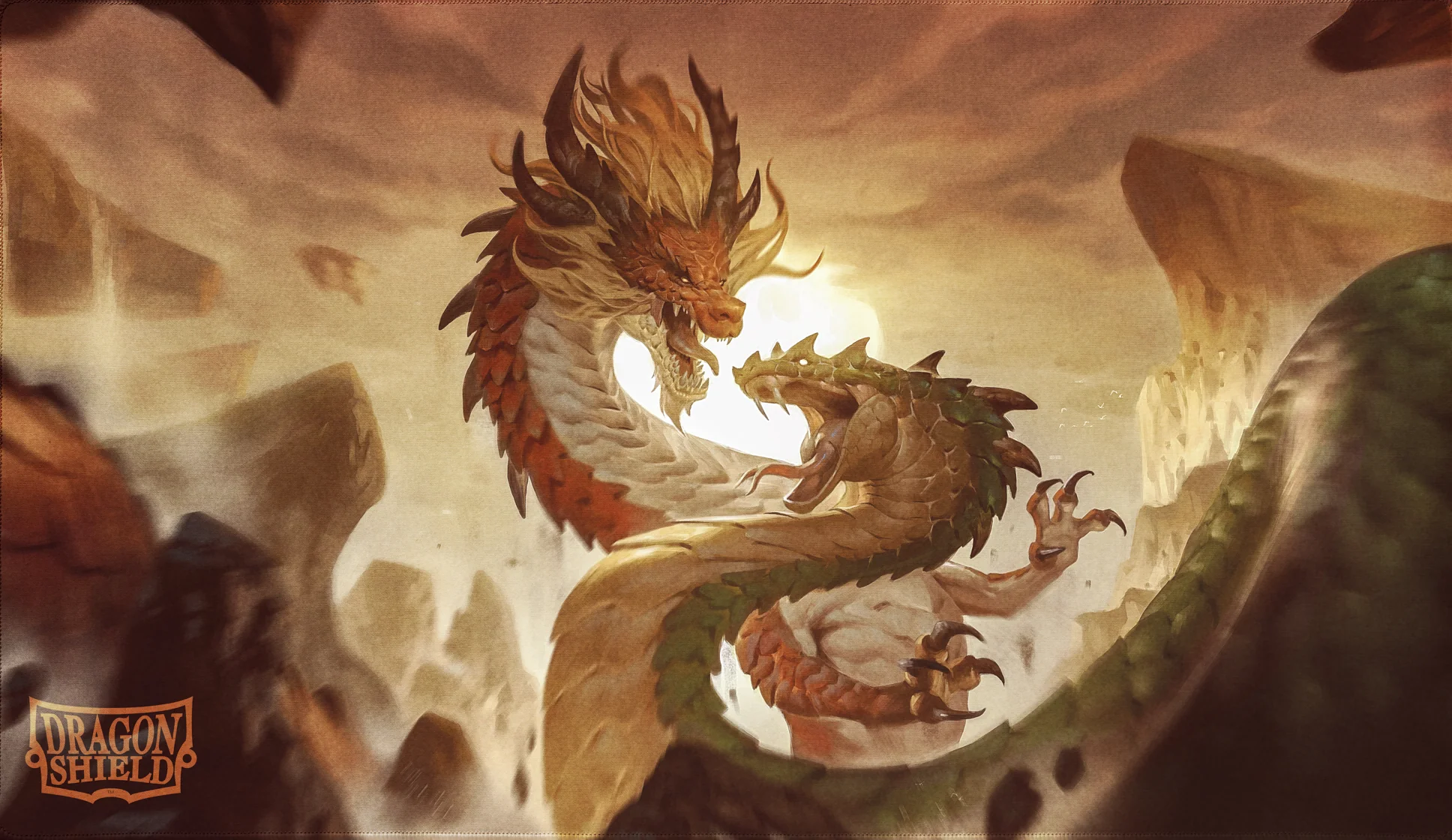 Dragon Shield: Playmat w/ Tube- 'Wood Snake'
