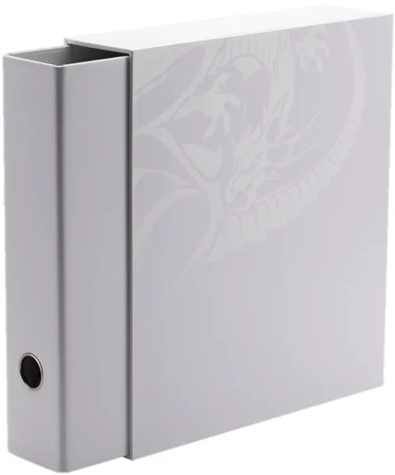 Dragon Shield: Sanctuary Slipcase Binder- White