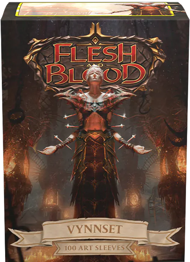 Dragon Shield Sleeves: Standard- Matte 'Flesh & Blood Vynnset' Art, Limited Edition