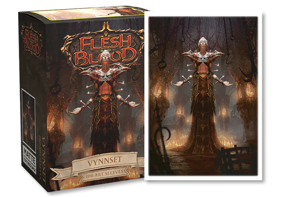 Dragon Shield Sleeves: Standard- Matte 'Flesh & Blood Vynnset' Art, Limited Edition - Image 5