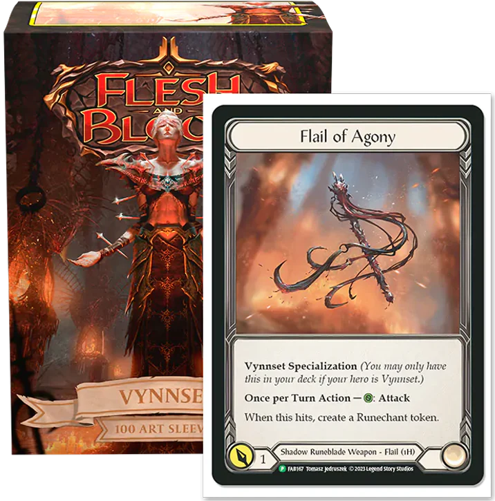 Dragon Shield Sleeves: Standard- Matte 'Flesh & Blood Vynnset' Art, Limited Edition - Image 7