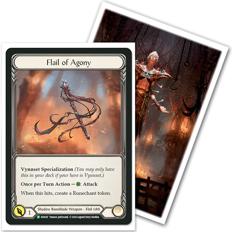 Dragon Shield Sleeves: Standard- Matte 'Flesh & Blood Vynnset' Art, Limited Edition - Image 8