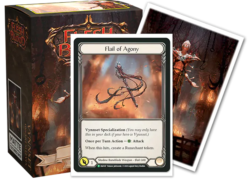 Dragon Shield Sleeves: Standard- Matte 'Flesh & Blood Vynnset' Art, Limited Edition - Image 9