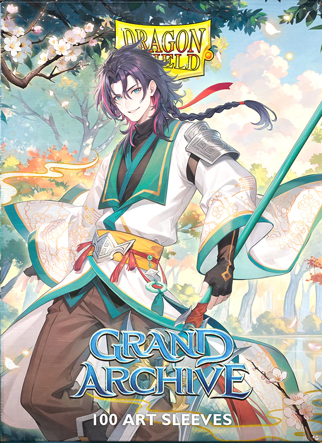 Dragon Shield Sleeves: Standard- Matte 'Grand Archive' Jin, Fate Defiant