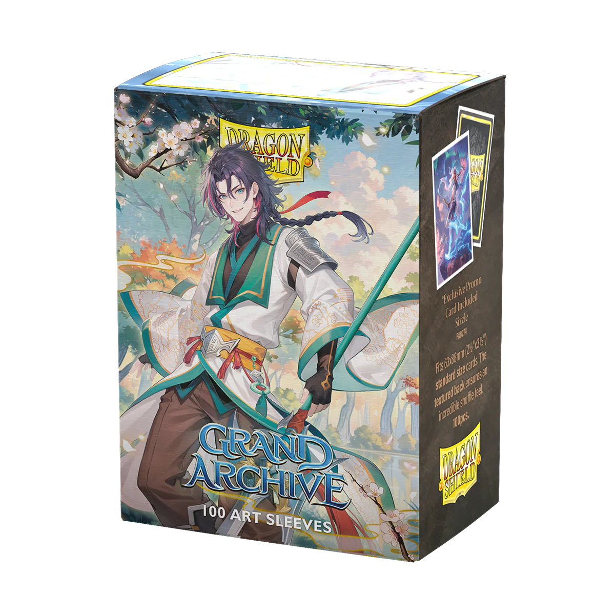 Dragon Shield Sleeves: Standard- Matte 'Grand Archive' Jin, Fate Defiant - Image 4