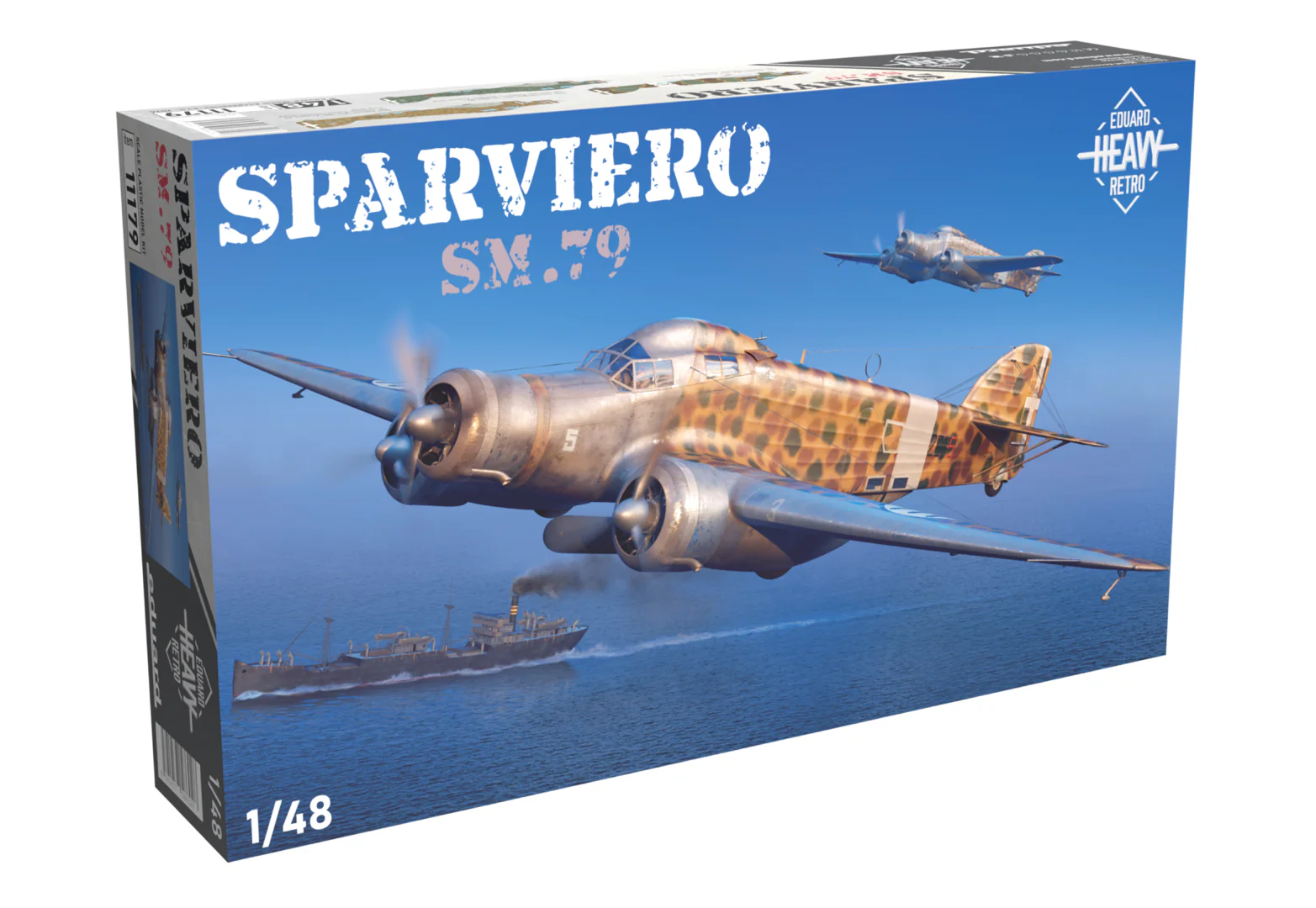 Eduard 1/48 SM.79 Sparviero Heavy Retro Limited edition