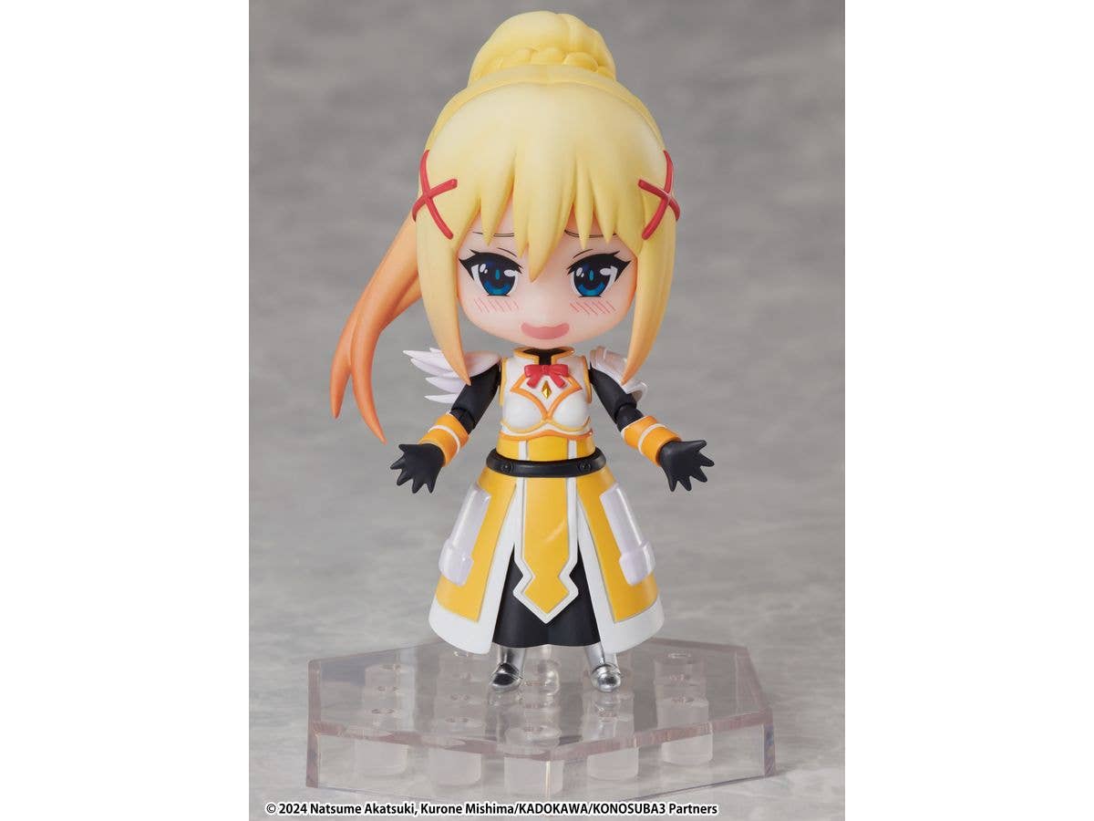 elcoco DFORM+ KONOSUBA -God's Blessing on This Wonderful World 3 Darkness Full Action Deforme Figure - Image 2