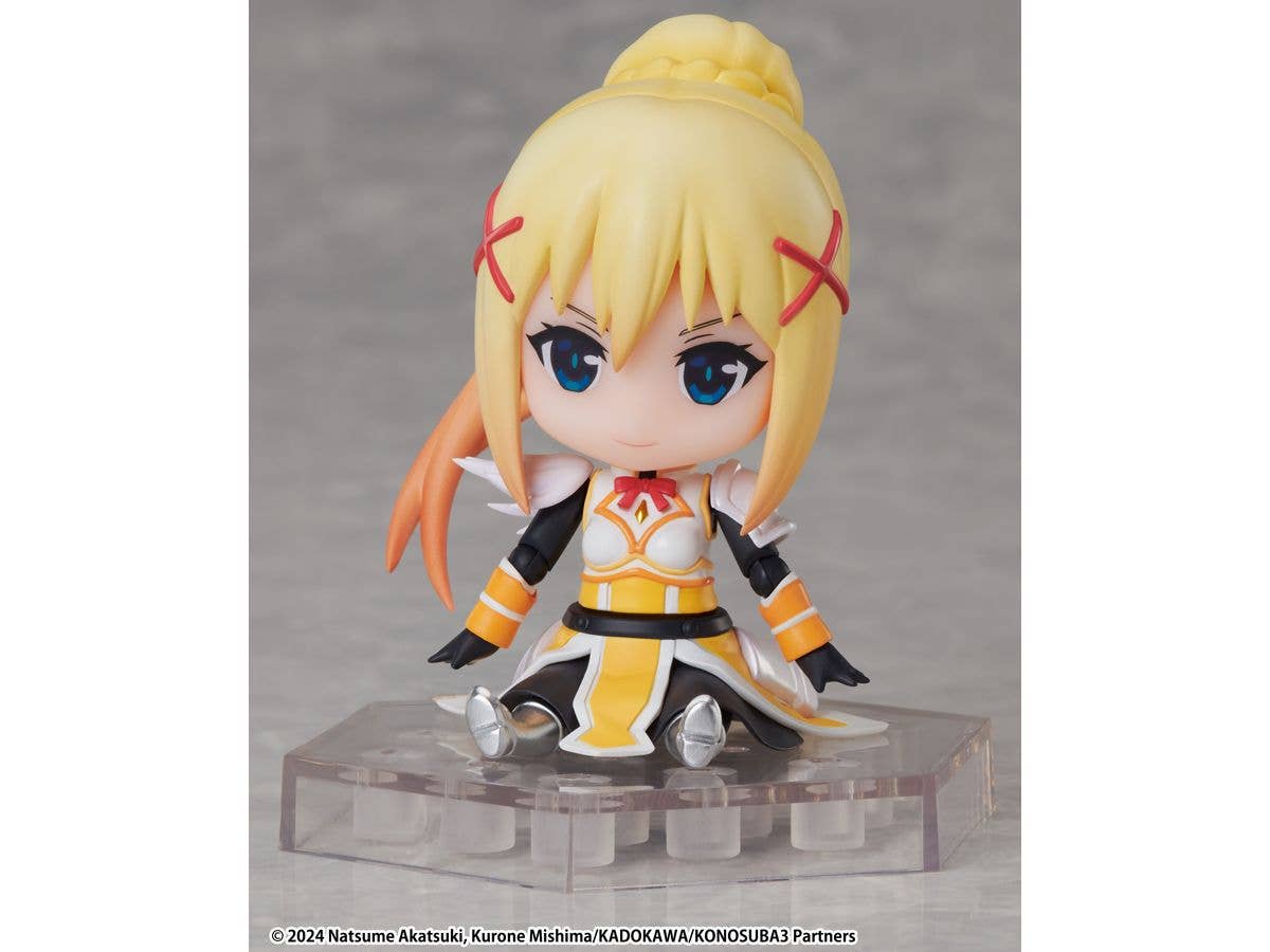 elcoco DFORM+ KONOSUBA -God's Blessing on This Wonderful World 3 Darkness Full Action Deforme Figure - Image 3