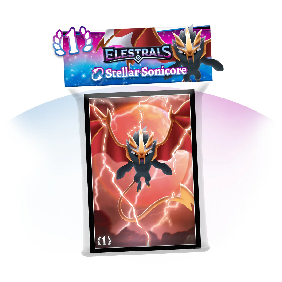 ELESTRALS 1ST EDITION CARD SLEEVES SONICORE LINE - Image 2