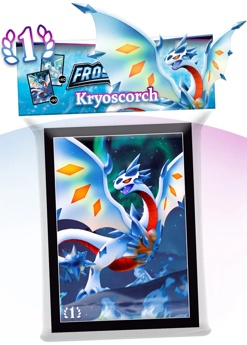 ELESTRALS CARD SLEEVES FROSTFALL KRYOSCORCH LINE
