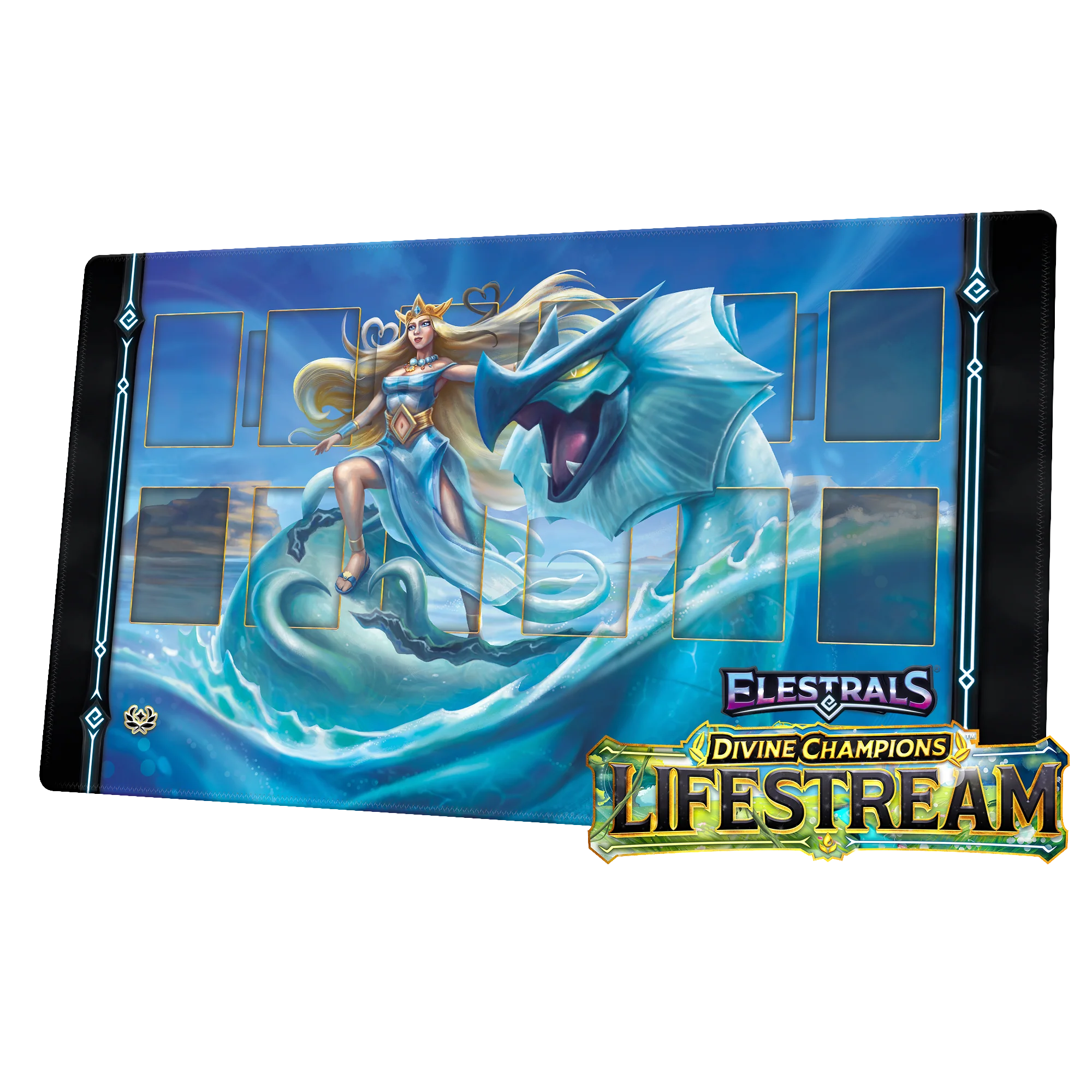 ELESTRALS LIFESTREAM PLAYMAT LOCHAGON CHAMPION OF APHRODITE - Image 2
