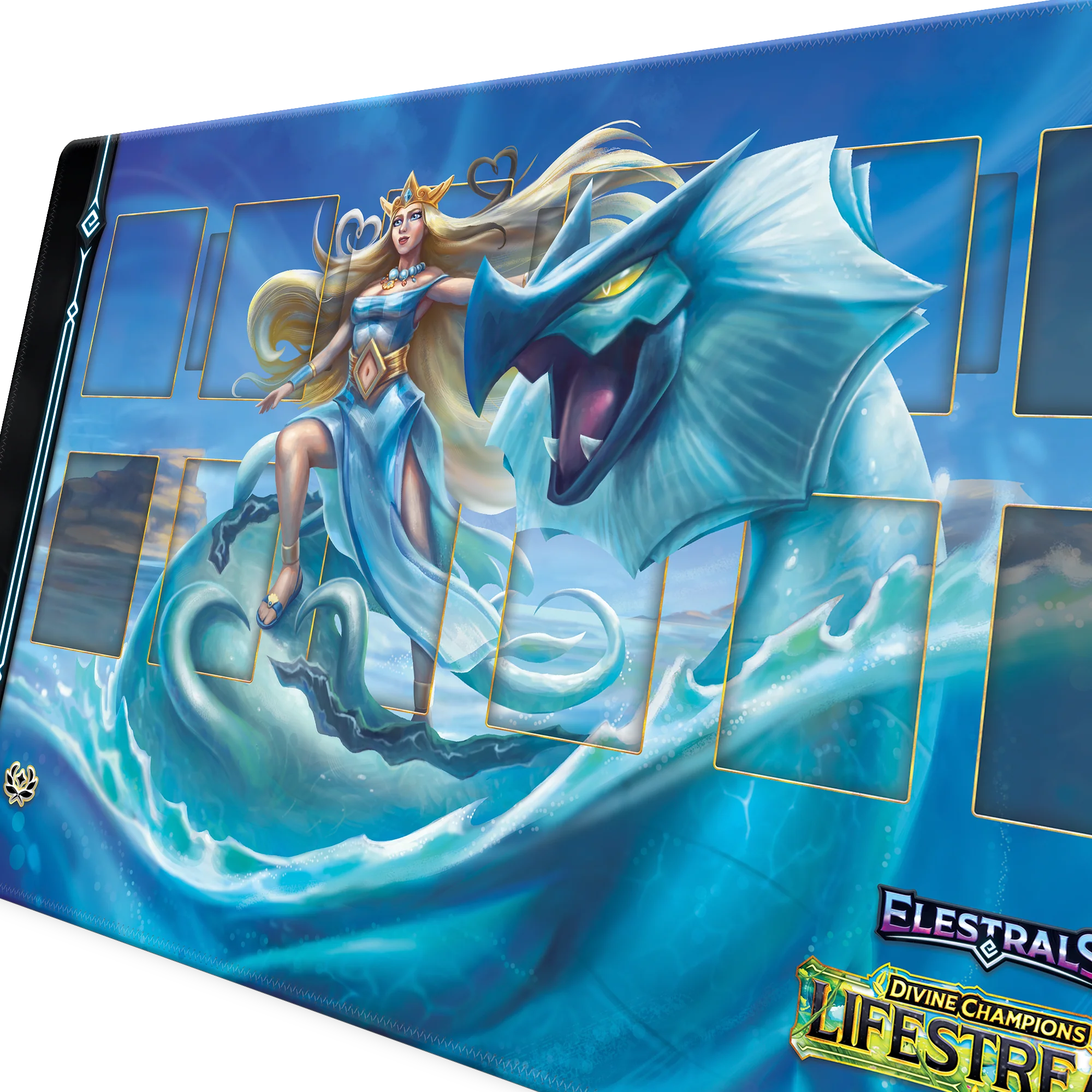 ELESTRALS LIFESTREAM PLAYMAT LOCHAGON CHAMPION OF APHRODITE - Image 3