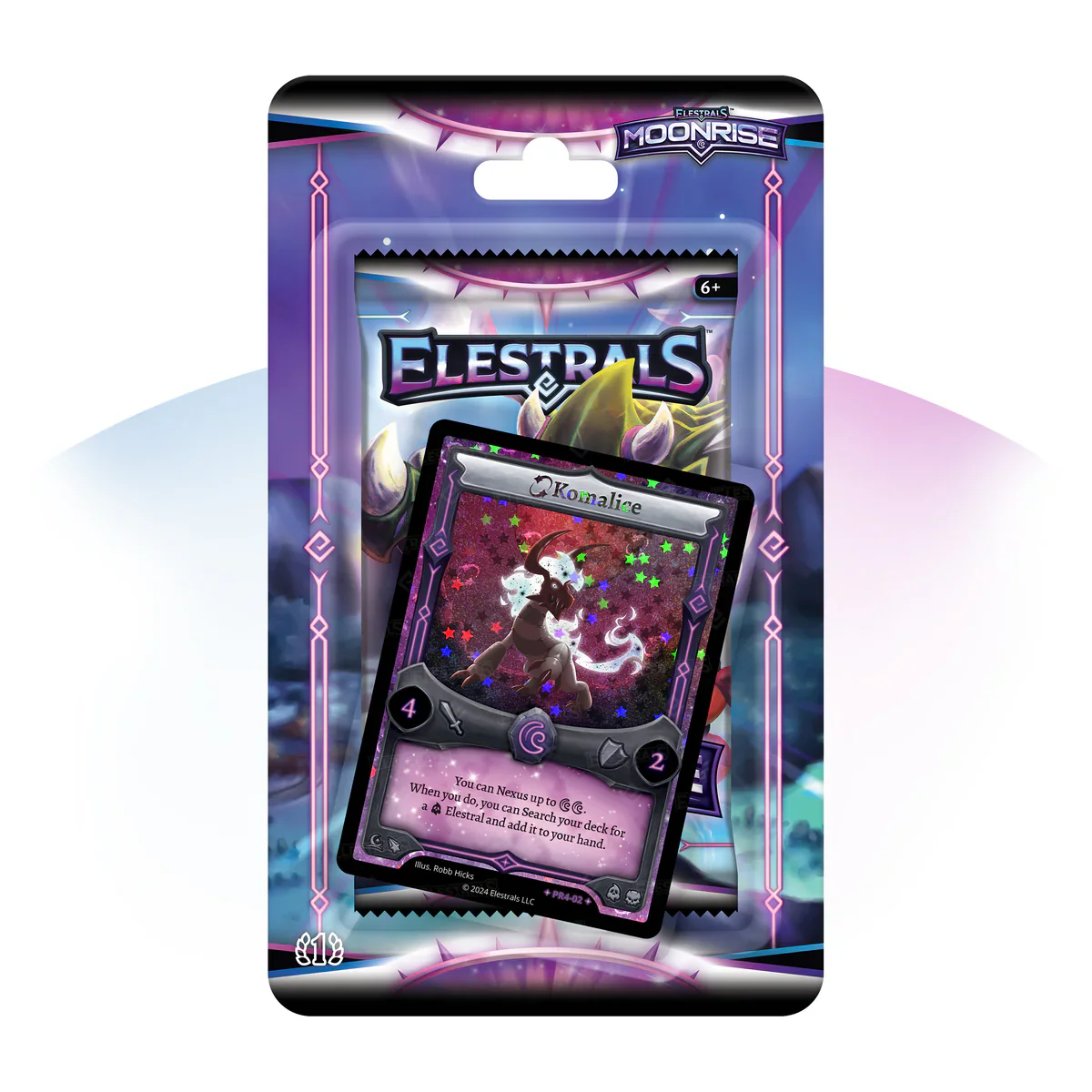 Elestrals: Moonrise- Blister Pack- Stellar Komalice - Image 2