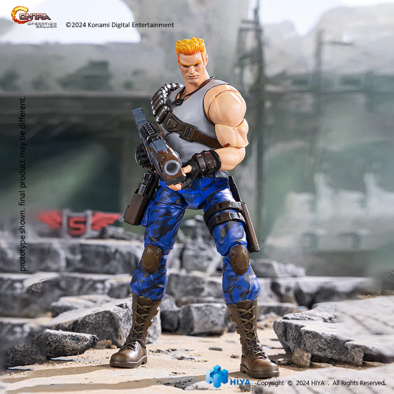 Exquisite Basic Series 1/12 Scale CONTRA:OPERATION GALUGA Bill Rizer - Image 10