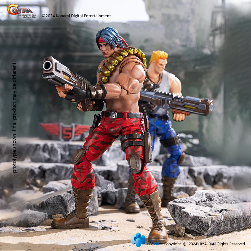 Exquisite Basic Series 1/12 Scale CONTRA:OPERATION GALUGA Bill Rizer - Image 3