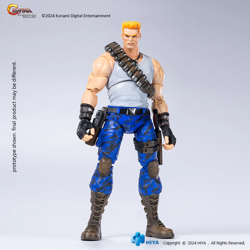 Exquisite Basic Series 1/12 Scale CONTRA:OPERATION GALUGA Bill Rizer - Image 6