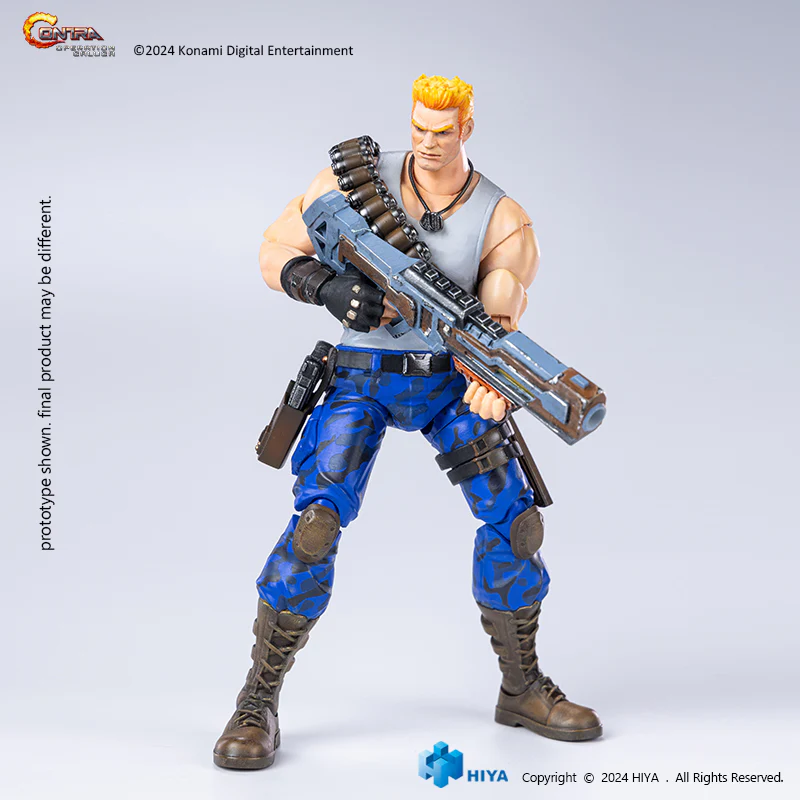 Exquisite Basic Series 1/12 Scale CONTRA:OPERATION GALUGA Bill Rizer - Image 7