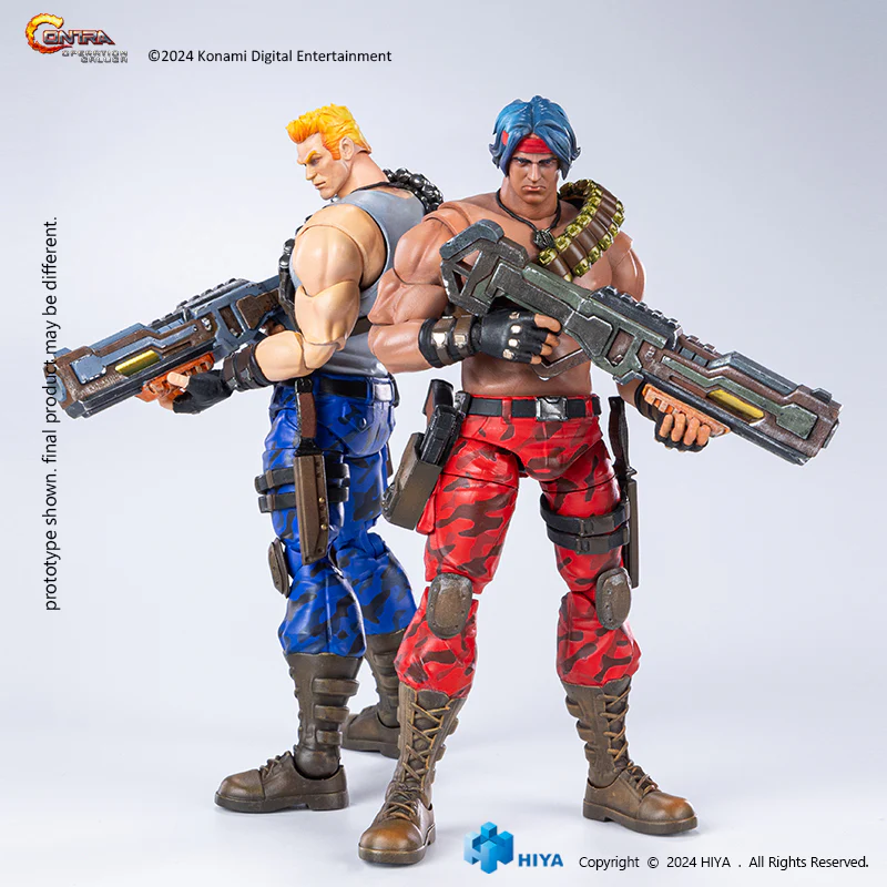 Exquisite Basic Series 1/12 Scale CONTRA:OPERATION GALUGA Bill Rizer - Image 9