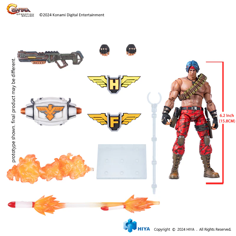 Exquisite Basic Series 1/12 Scale CONTRA:OPERATION GALUGA Lance Bean - Image 4