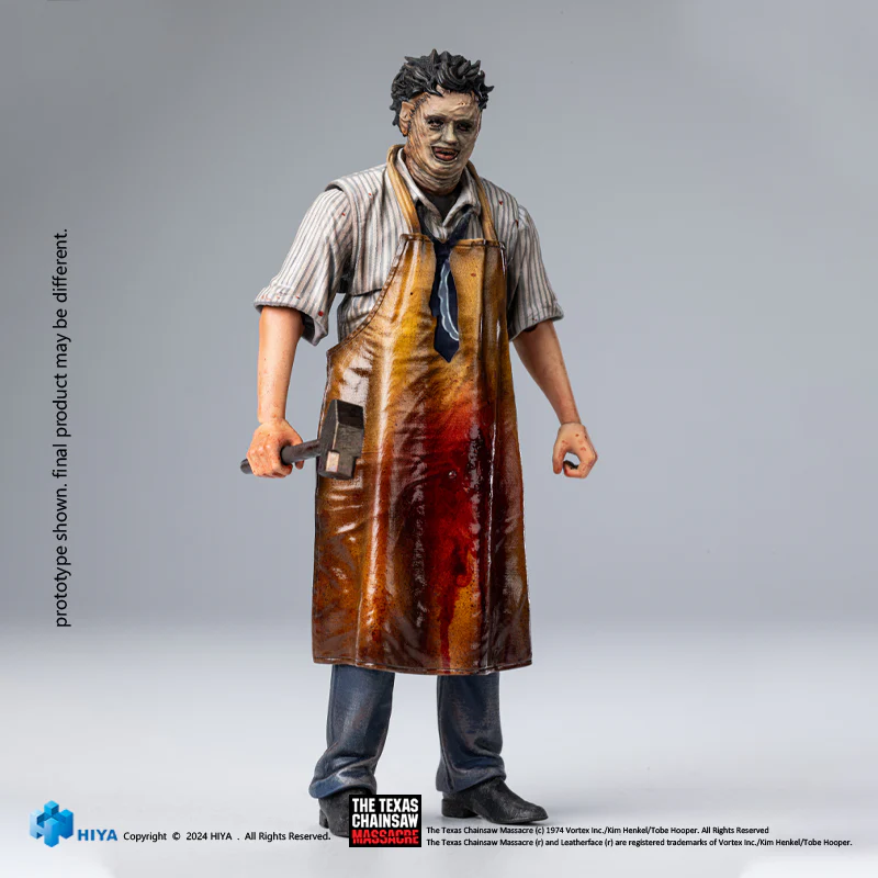 Exquisite Mini 1/18 Texas Chainsaw Massacre（1974）LeatherFace - Killing Mask - Image 8