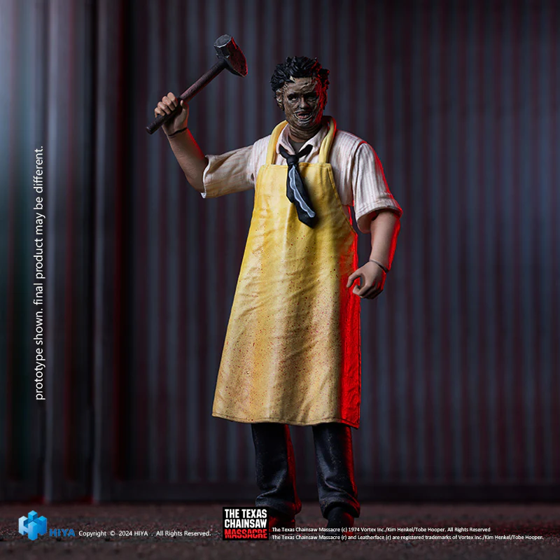 Exquisite Mini 1/18 Texas Chainsaw Massacre(1974)LeatherFace - Killing Mask Standard Ver - Image 4
