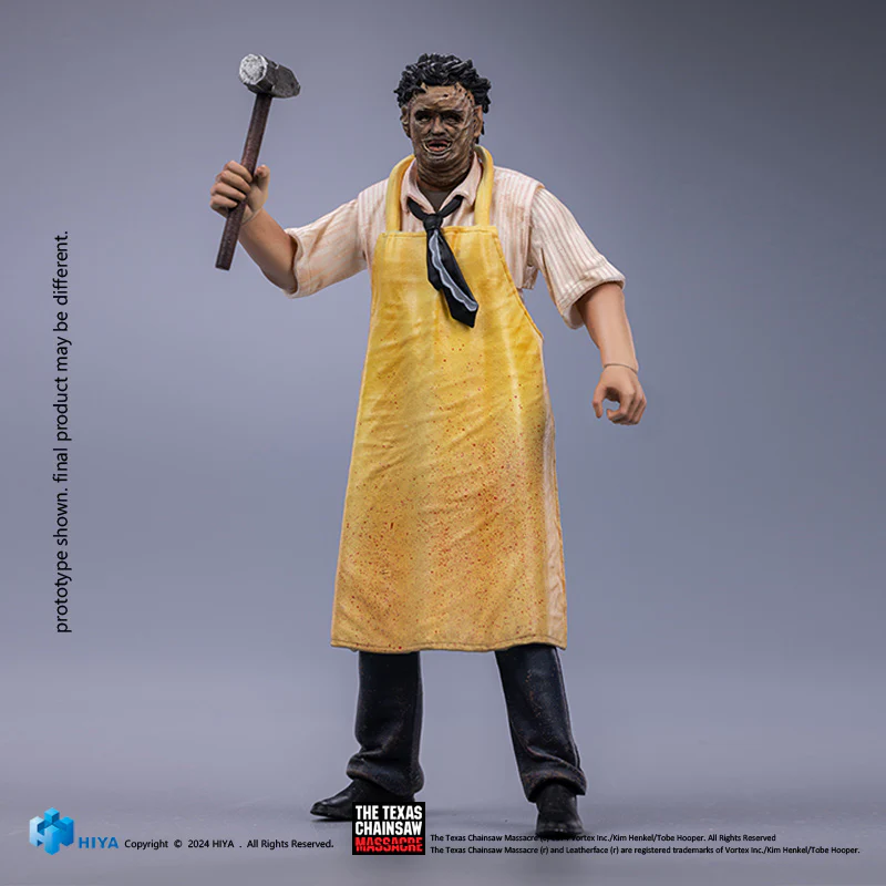 Exquisite Mini 1/18 Texas Chainsaw Massacre(1974)LeatherFace - Killing Mask Standard Ver - Image 8
