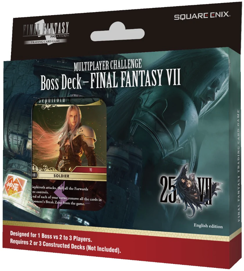 FINAL FANTASY TCG BOSS DECK FINAL FANTASY 7