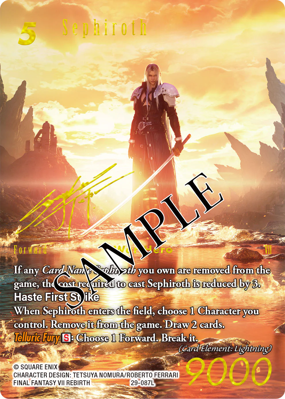 FINAL FANTASY TCG SET 29 BLISSFUL ETERNITY BOOSTER - Image 12