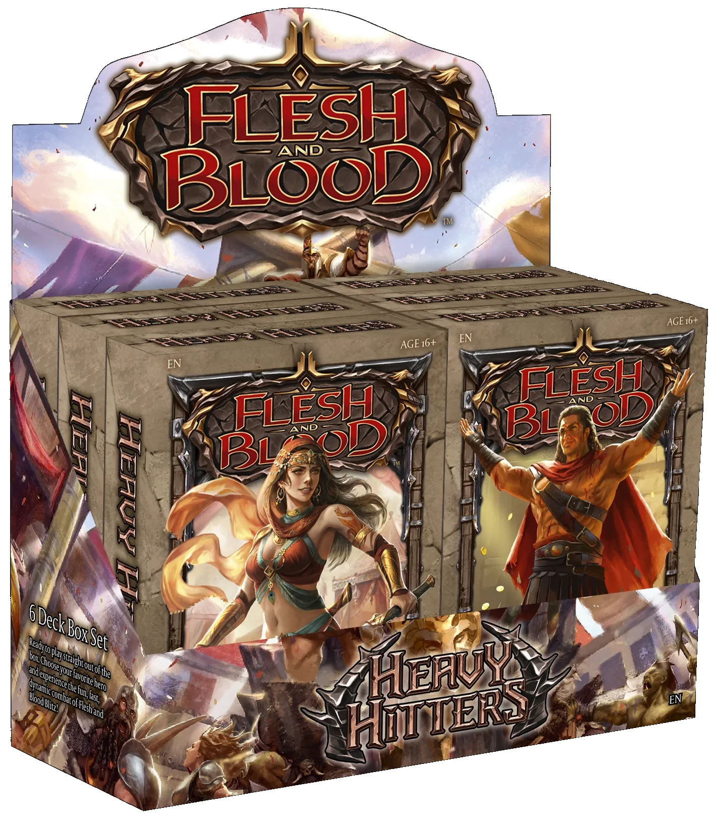 FLESH AND BLOOD HEAVY HITTERS BLITZ DECKS