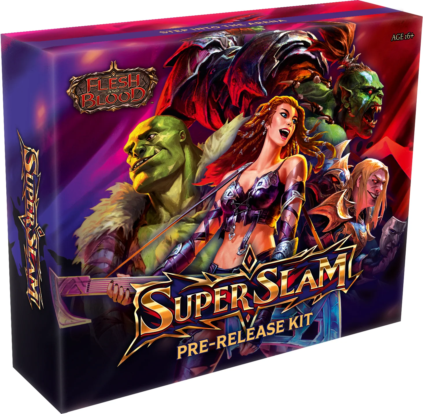 FLESH AND BLOOD SUPER SLAM PRE-RELEASE KIT