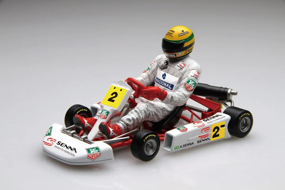 Fujimi 1/20 Ayrton Senna Kart 1993 - Image 2