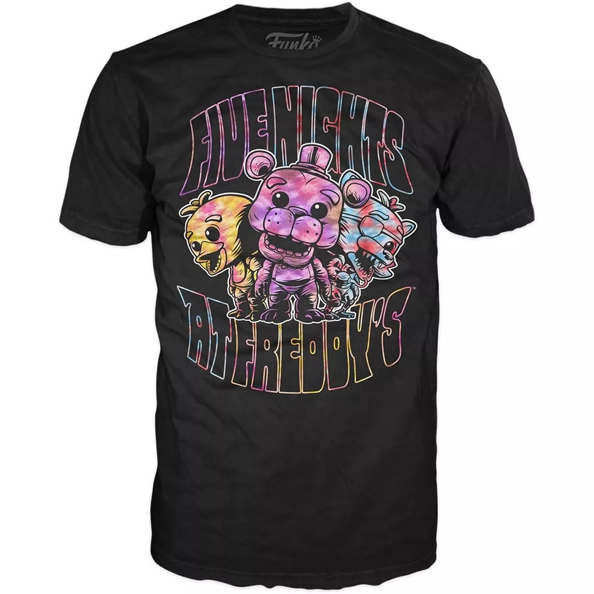 FUNKO Five Nights At Freddys • T-shirt in scatola TIE-DYE ART