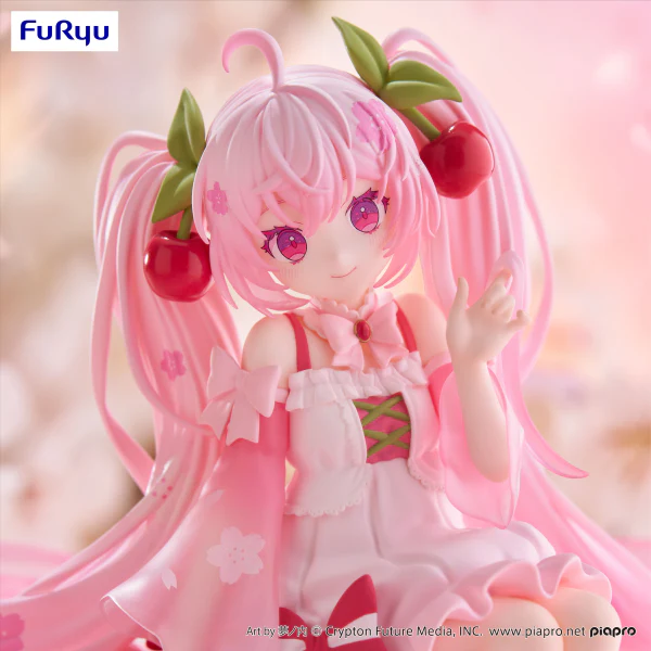 Hatsune Miku Noodle Stopper Figure -Sakura Miku 2025- - Image 2