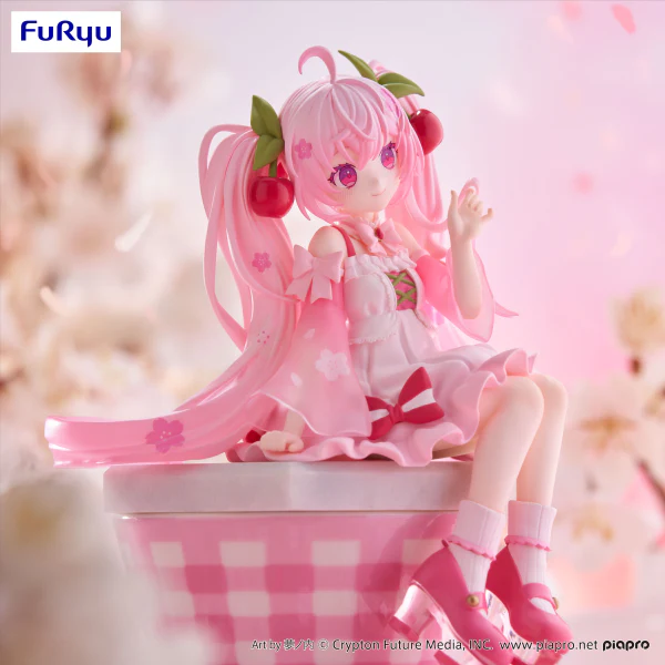 Hatsune Miku Noodle Stopper Figure -Sakura Miku 2025- - Image 3