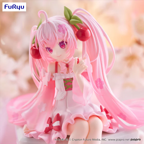 Hatsune Miku Noodle Stopper Figure -Sakura Miku 2025- - Image 5