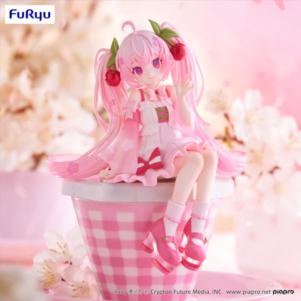 Hatsune Miku Noodle Stopper Figure -Sakura Miku 2025- - Image 9