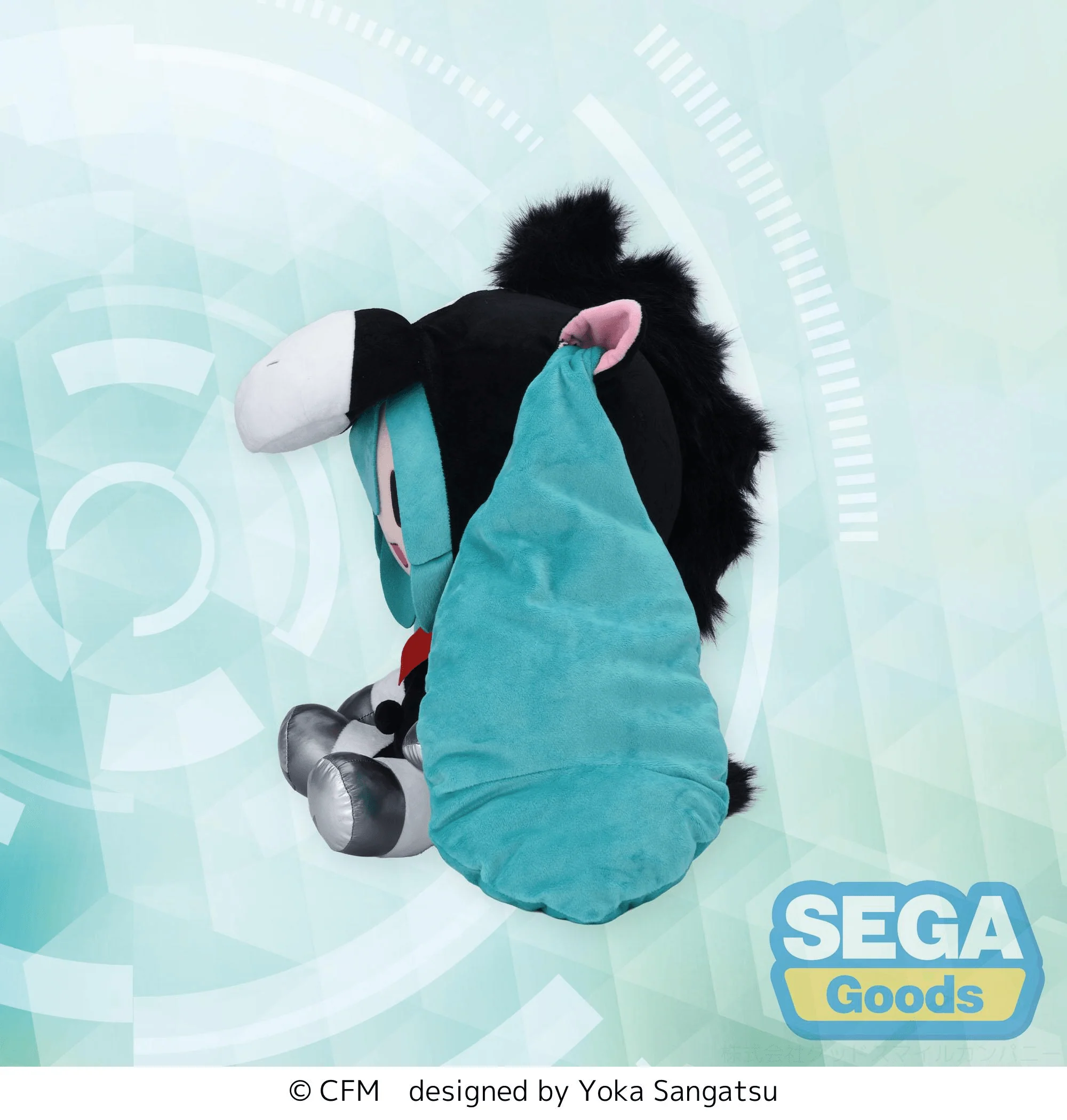 fuwa petit "Hatsune Miku Horse 2026" Plush (LL) - Image 2