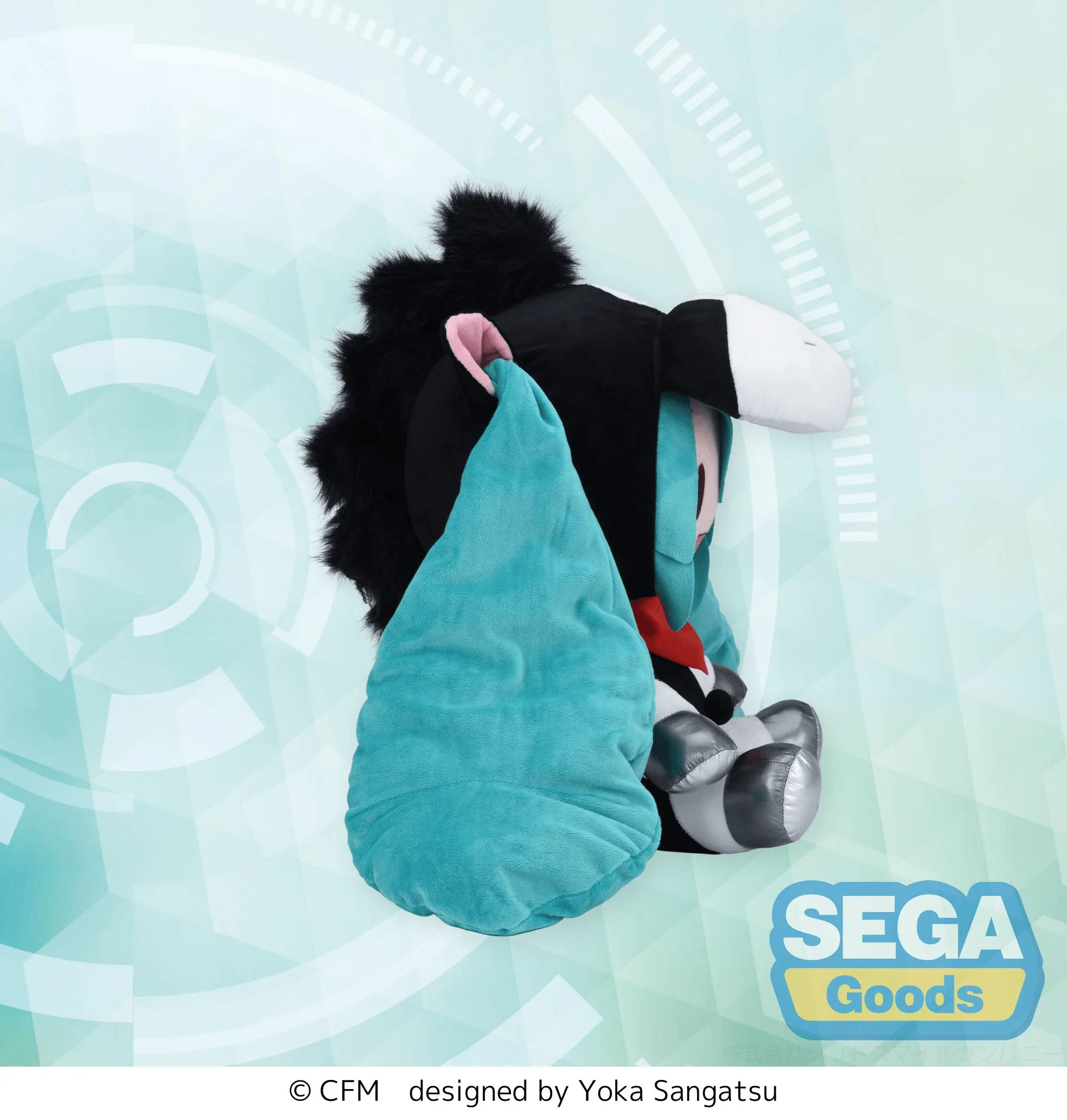 fuwa petit "Hatsune Miku Horse 2026" Plush (LL) - Image 3