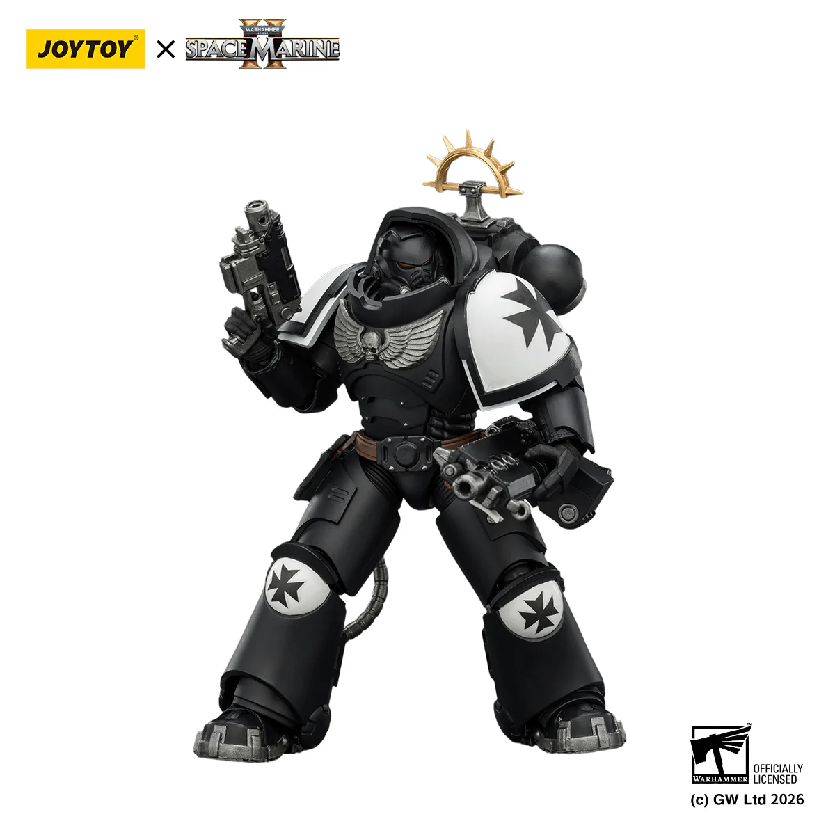 Game Edition Black Templars Heavy Intercessor with Heavy Bolt Rifle and Bolt Pistol - Image 10