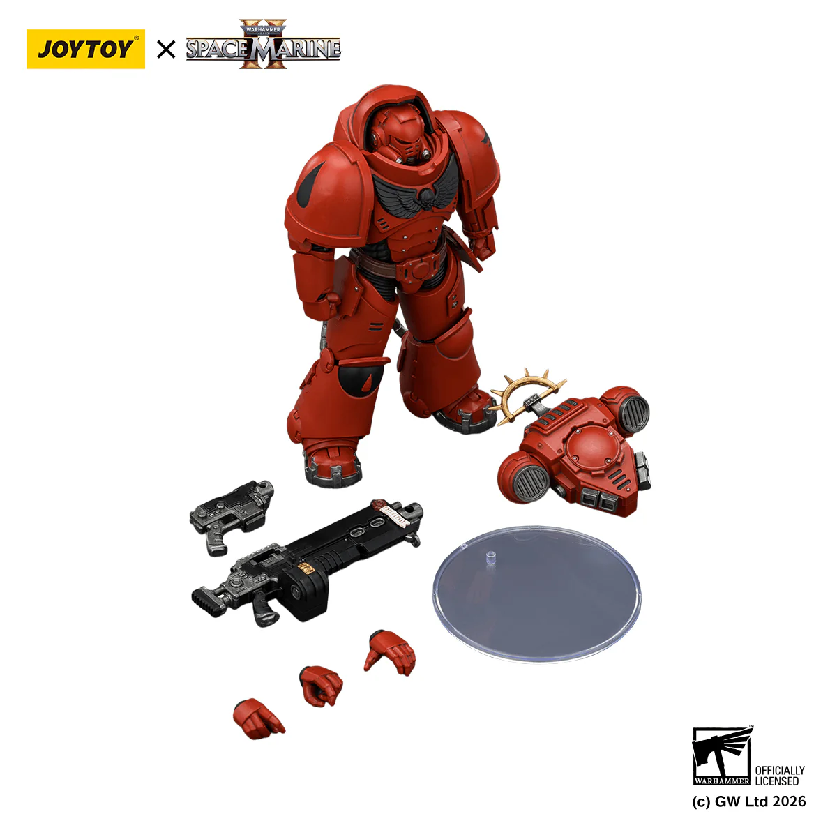 Game Edition Blood Angels Heavy Intercessor with Heavy Bolt Rifle and Bolt Pistol - Image 11