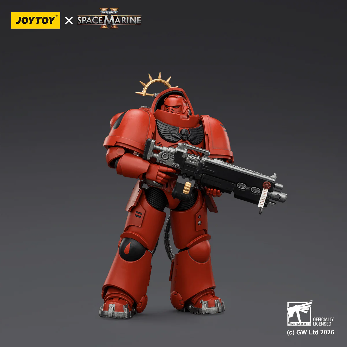 Game Edition Blood Angels Heavy Intercessor with Heavy Bolt Rifle and Bolt Pistol - Image 4