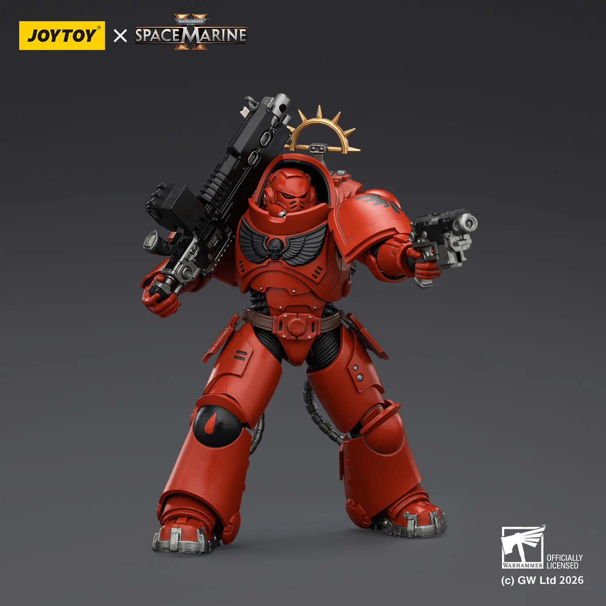 Game Edition Blood Angels Heavy Intercessor with Heavy Bolt Rifle and Bolt Pistol - Image 5