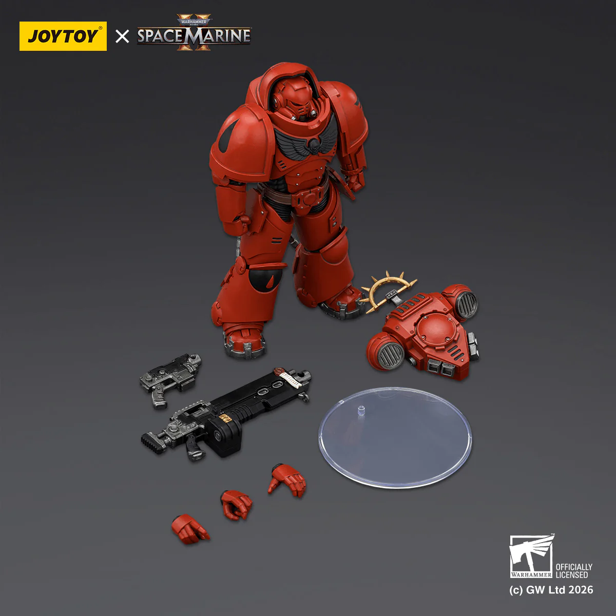 Game Edition Blood Angels Heavy Intercessor with Heavy Bolt Rifle and Bolt Pistol - Image 6