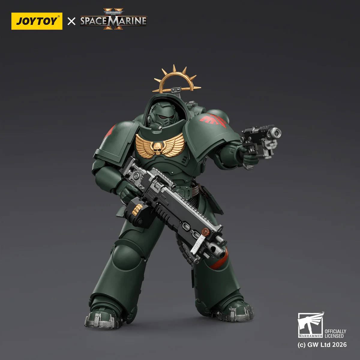 Game Edition Dark Angels Heavy Intercessor with Heavy Bolt Rifle and Bolt Pistol - Image 5