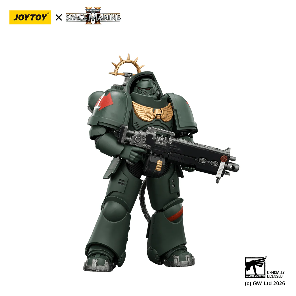 Game Edition Dark Angels Heavy Intercessor with Heavy Bolt Rifle and Bolt Pistol - Image 9