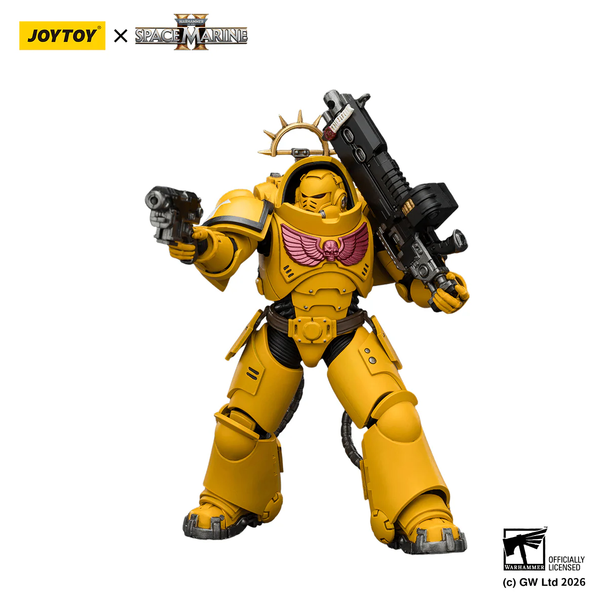 Game Edition Imperial Fists Heavy Intercessor with Heavy Bolt Rifle and Bolt Pistol - Image 10