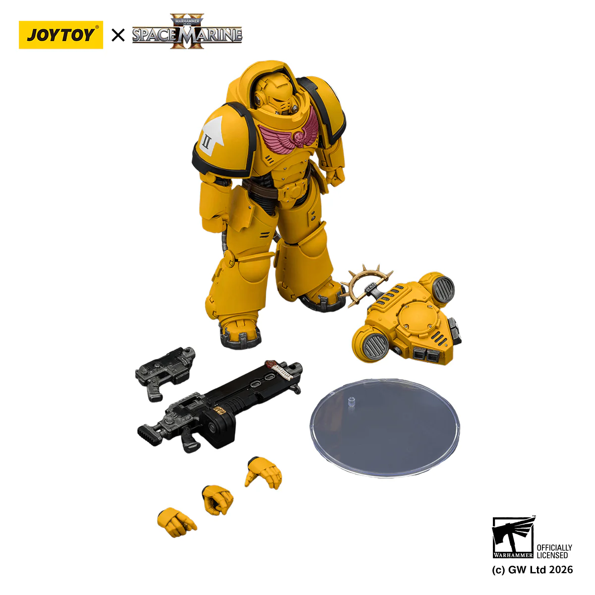 Game Edition Imperial Fists Heavy Intercessor with Heavy Bolt Rifle and Bolt Pistol - Image 11