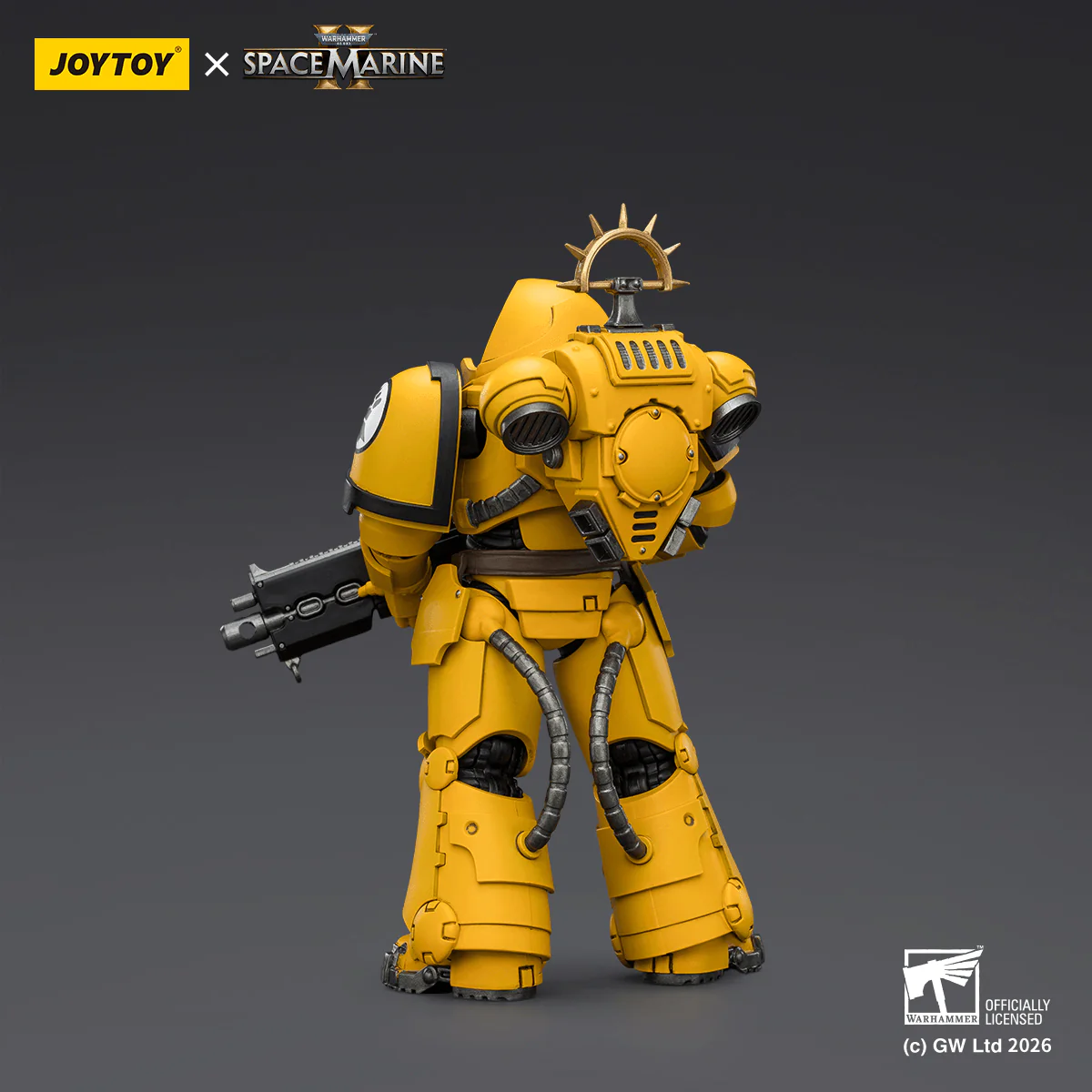 Game Edition Imperial Fists Heavy Intercessor with Heavy Bolt Rifle and Bolt Pistol - Image 3