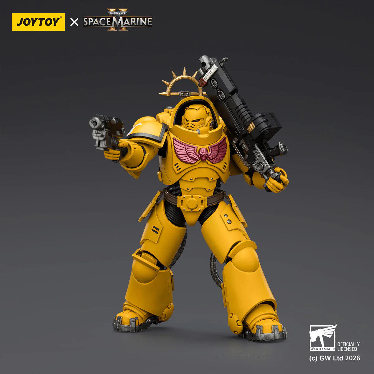 Game Edition Imperial Fists Heavy Intercessor with Heavy Bolt Rifle and Bolt Pistol - Image 5
